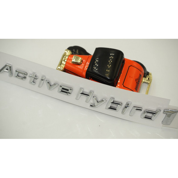 Bmw Active Hybrid1 Bagaj Krom Metal 3M 3D Yazı Logo - Resim 5