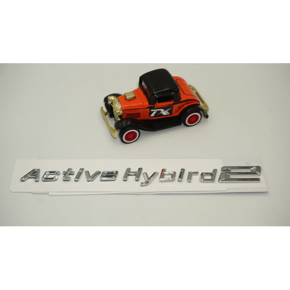 Bmw Active Hybrid2 Bagaj Krom Metal 3M 3D Yazı Logo - 2