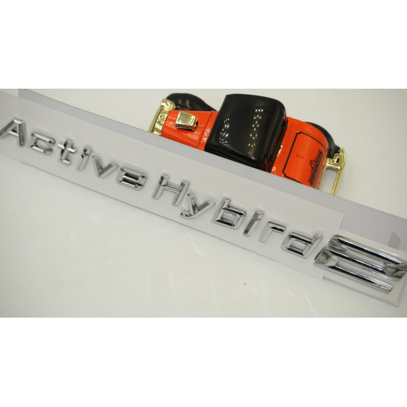 Bmw Active Hybrid2 Bagaj Krom Metal 3M 3D Yazı Logo - 5