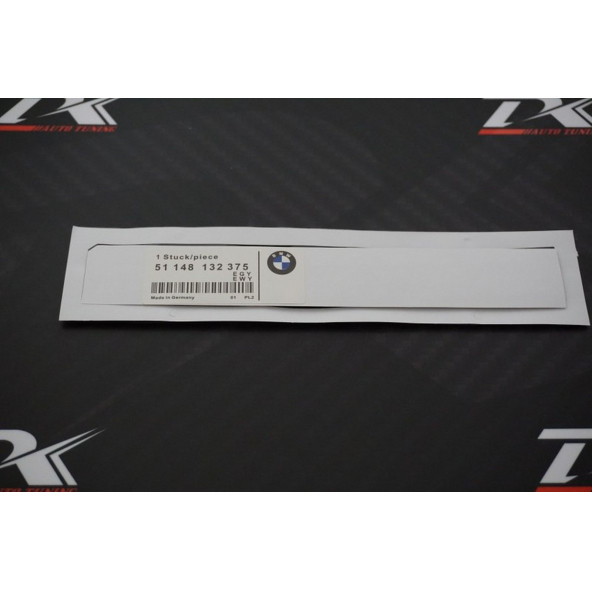 Bmw Active Hybrid2 Bagaj Krom Metal 3M 3D Yazı Logo - 8