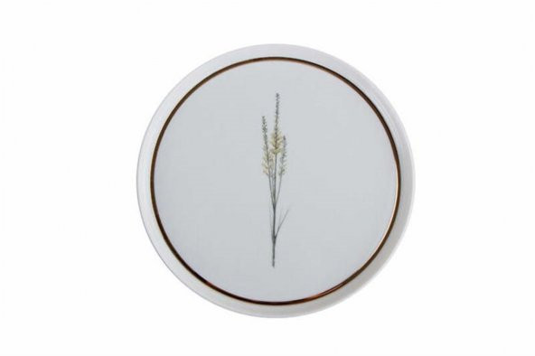Porland Botanical Desen2 Düz Tabak 21cm 04ALM005042 - 2