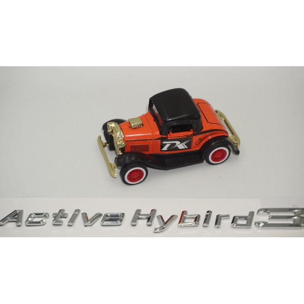 Bmw Active Hybrid3 Bagaj Krom Metal 3M 3D Yazı Logo - 3