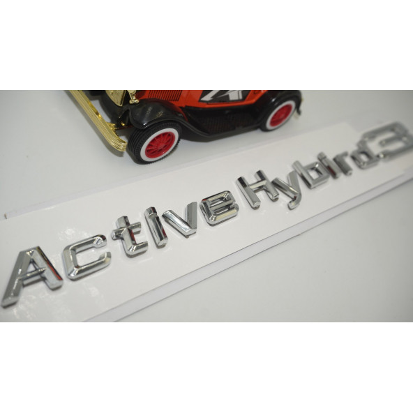 Bmw Active Hybrid3 Bagaj Krom Metal 3M 3D Yazı Logo - 4