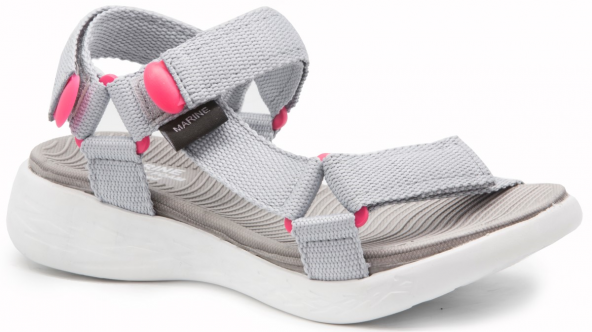 Gedikpaşalı Mrn 22Y 100 Gri Bayan Ayakkabı Terlik-Sandalet