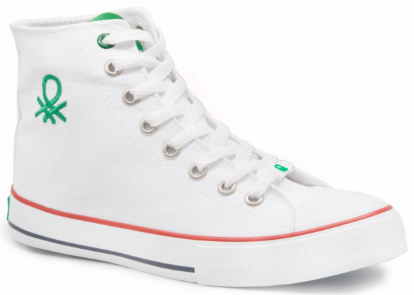 United Colors of Benetton Bnt 22Y 30629 Beyaz Erkek Ayakkabı Ayakkabı Spor