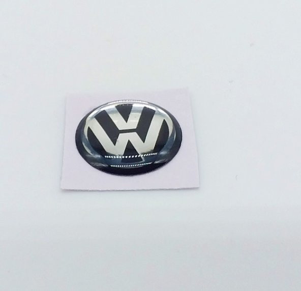 Volkswagen 14mm VW Anahtar Logosu (1 Adet) 3B0837891