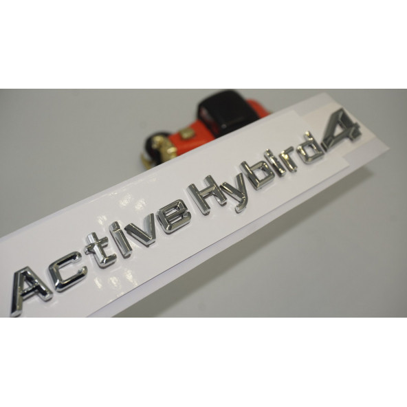 Bmw Active Hybrid4 Bagaj Krom Metal 3M 3D Yazı Logo
