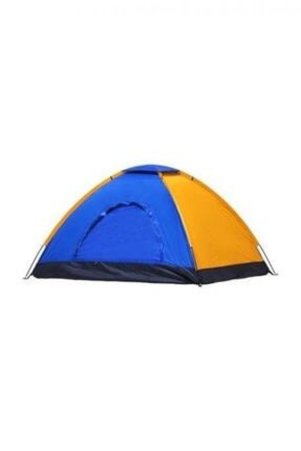 3 Kişilik Renkli Dayanıklı Kamp Çadırı 200x150x110 - 2