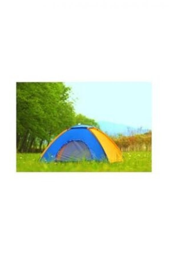 3 Kişilik Renkli Dayanıklı Kamp Çadırı 200x150x110 - 3