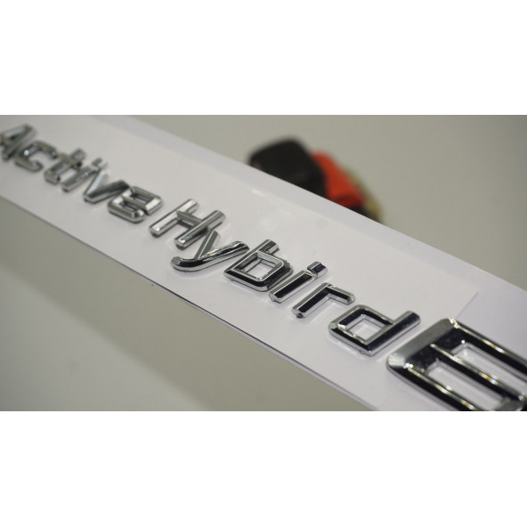 Bmw Active Hybrid6 Bagaj Krom Metal 3M 3D Yazı Logo
