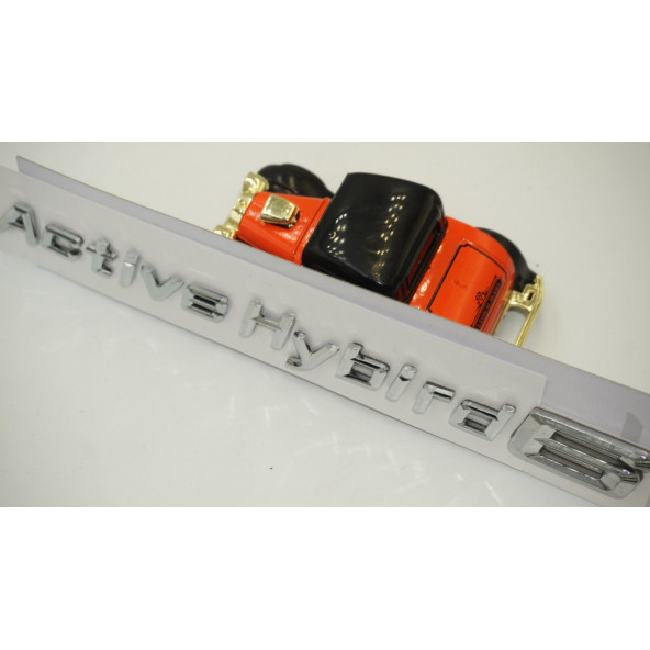 Bmw Active Hybrid6 Bagaj Krom Metal 3M 3D Yazı Logo - 5