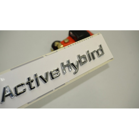 Bmw Active Hybrid Bagaj Krom Metal 3M 3D Yazı Logo ürün görseli 1