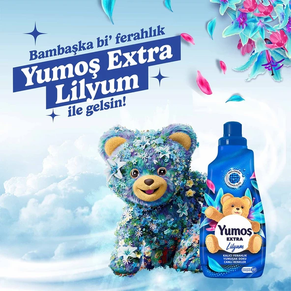 PTTAVM: Yumoş Extra Konsantre Çamaşır Yumuşatıcısı Lilyum 1440 ml x4