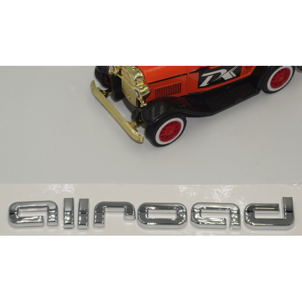 Audi A4 A6 Allroad Vagon Bagaj Krom ABS 3M 3D Yazı Logo Orjinal Ürün - 4