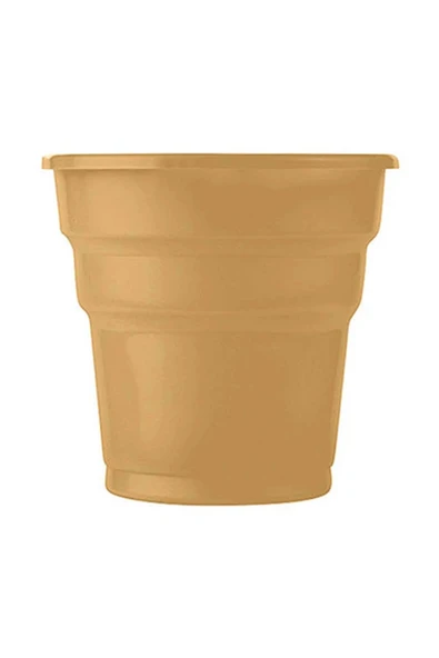 Supertrend Plastik Meşrubat Bardağı Altın 7 oz 25 Adet