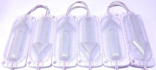Led Modül 2835 Rgb Animasyonlu Ok Yönü İşaretli 12v Dv (1 Adet Fiyatıdır) - 2