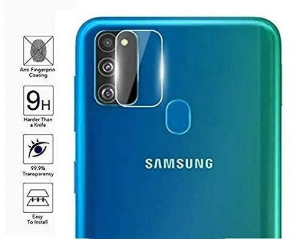 ECRMOBILE Samsung M21 Nano Cam Kamera Lens Koruyucu (2 Adet) - 2