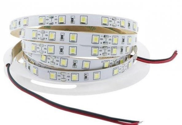 LED ŞERİT SİLİKONLU  4040/60 MAVİ 12V DC  [ 5 MT MAKARA FİYATIDIR]