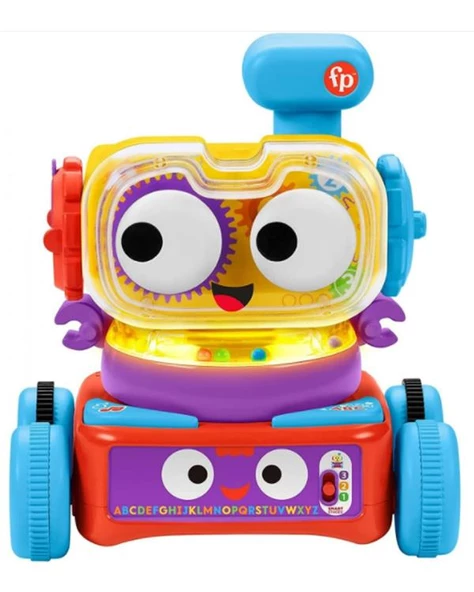 Fisher Price 4ü 1 Arada Eğlenceli Robot HCK43