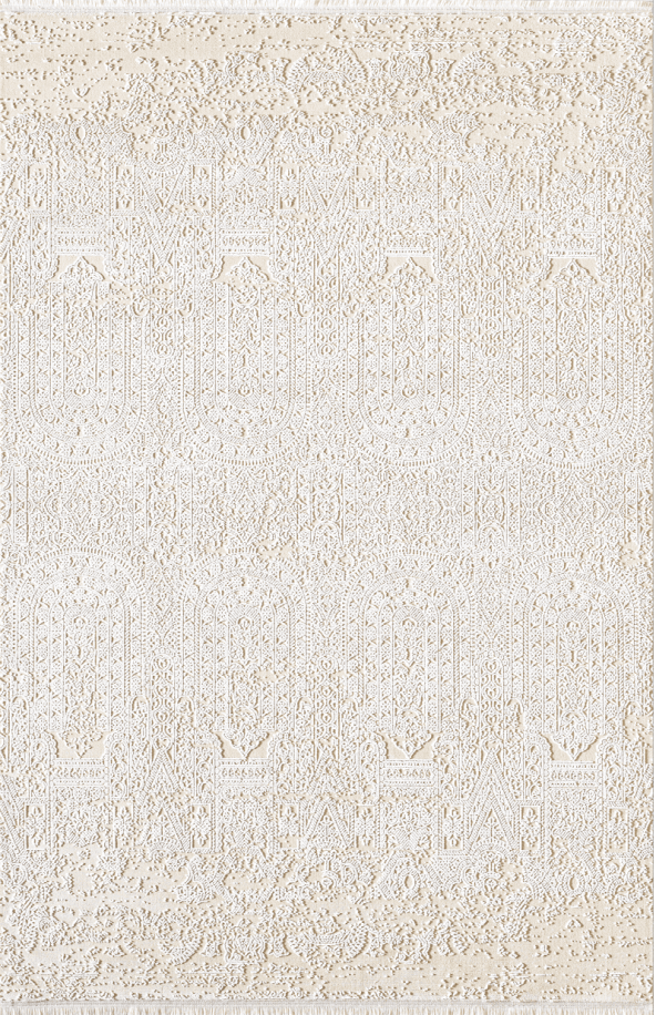 ROYAL HALI HERMES KREM-BEYAZ KLASİK DESEN HALI(HE37N)