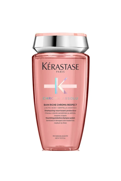 Kerastase Bain Riche Chroma Absolu Hasar Görmüş Boyalı Saçlar Için Şampuan 250 Ml