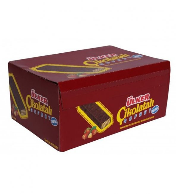 ÜLKER ÇİKOLATALI GOFRET 36 GR*36 LI