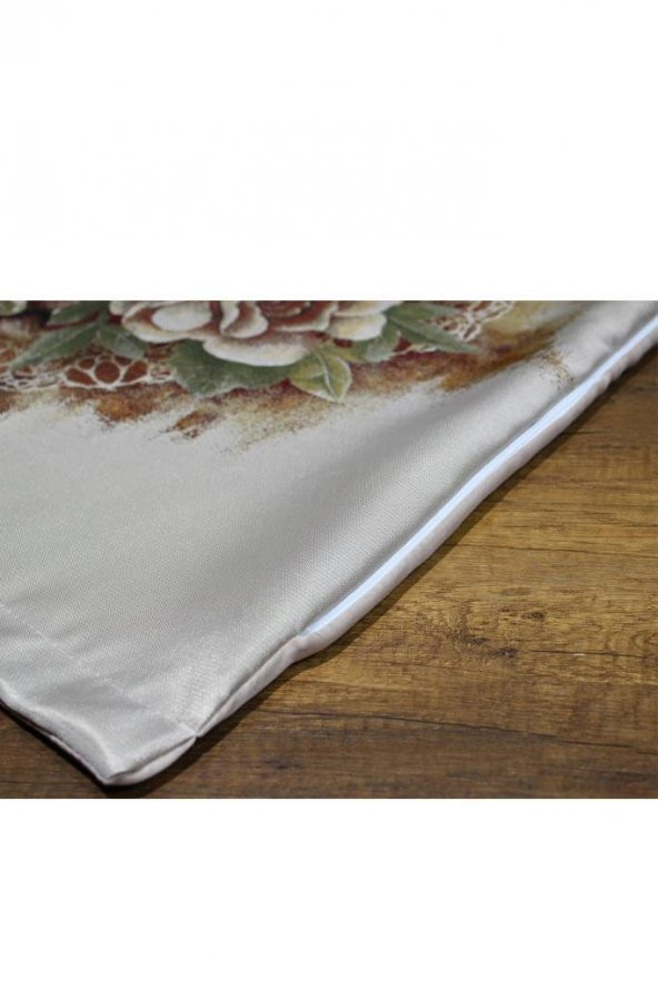 Çeyiz Diyarı Goblen Lüx 2 Li Kırlent Kılıfı Kahve - 9