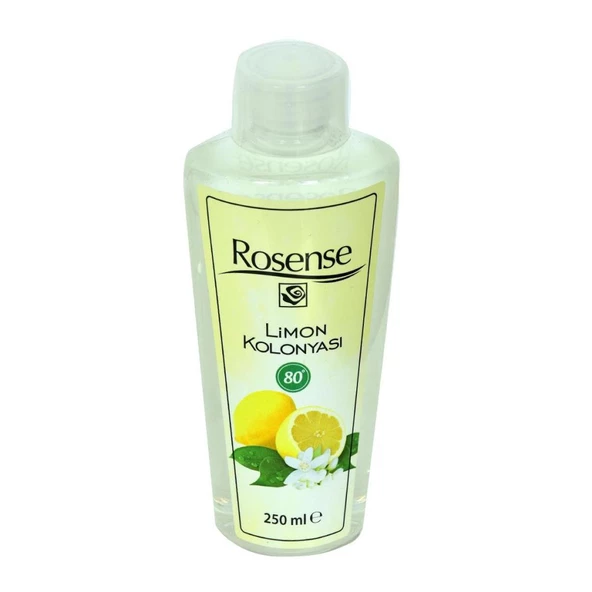 Rosense Limon Kolonyası 80 Derece Pet Şişe 250 ML