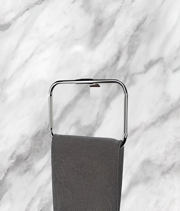 SAS Ömür Boyu Paslanmaz Yuvarlak Havluluk Duvara Monteli Havlu Askısı Krom F1-017 ürün görseli