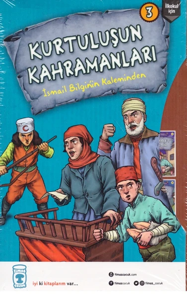 TİMAŞ KURTULUŞUN KAHRAMANLARI-3 ( 10 KİTAP ) ürün görseli