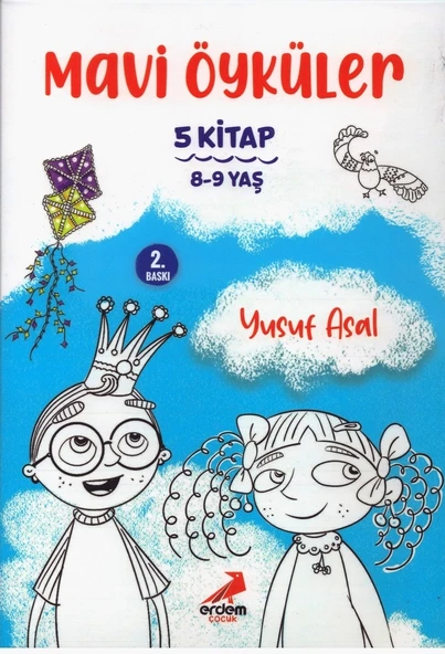ERDEM MAVİ ÖYKÜLER-5 KİTAP
