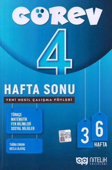NİTELİK 4.SINIF GÖREV HAFTA SONU YENİ NESİL ÇALIŞMA FÖYLERİ