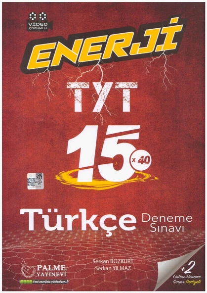 PALME TYT ENERJİ TÜRKÇE 15*40 DENEME