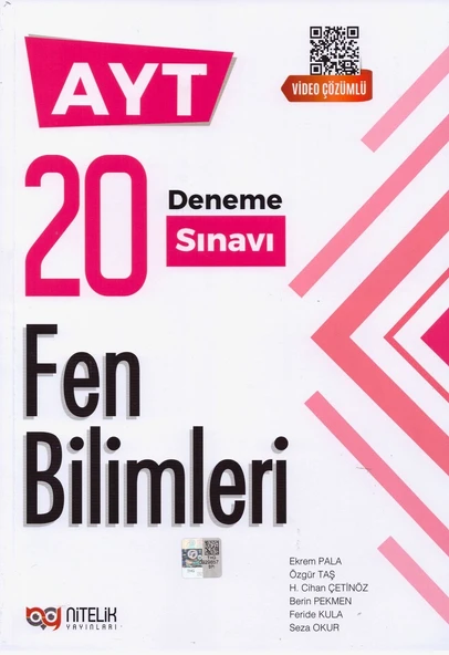 NİTELİK AYT FEN BİLİMLERİ 20 DENEME SINAVI