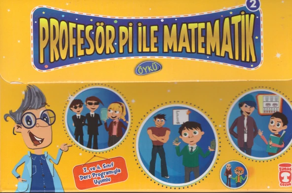 TİMAŞ PROFESÖR Pİ İLE MATEMATİK-2 ( 5 Kitap ) ürün görseli 1