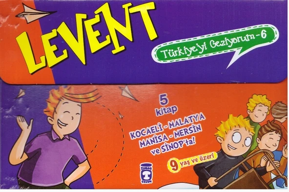 TİMAŞ LEVENT TÜRKİYEYİ GEZİYORUM-6 ( 5 KİTAP ) ürün görseli