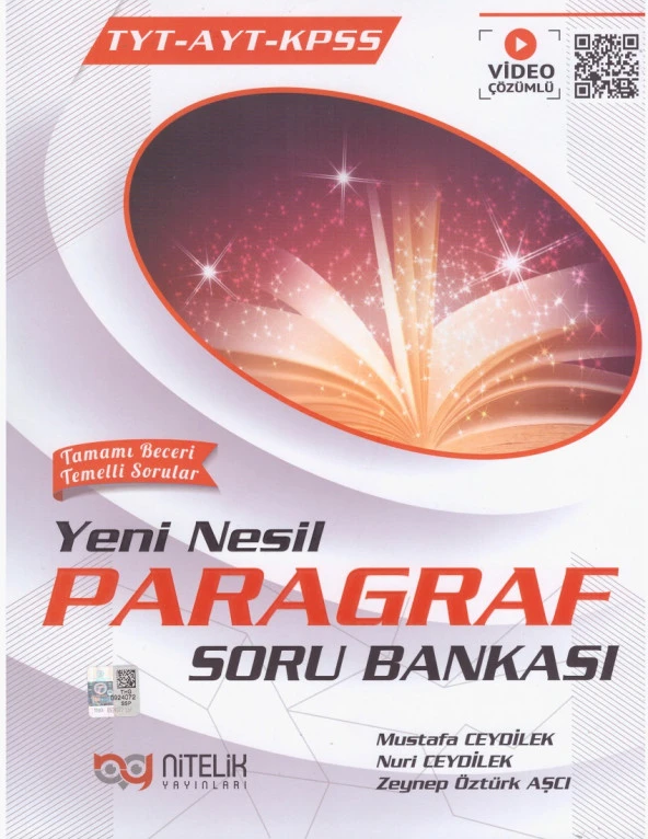 NİTELİK TYT&AYT KPSS YENİ NESİL PARAGRAF SORU BANKASI
