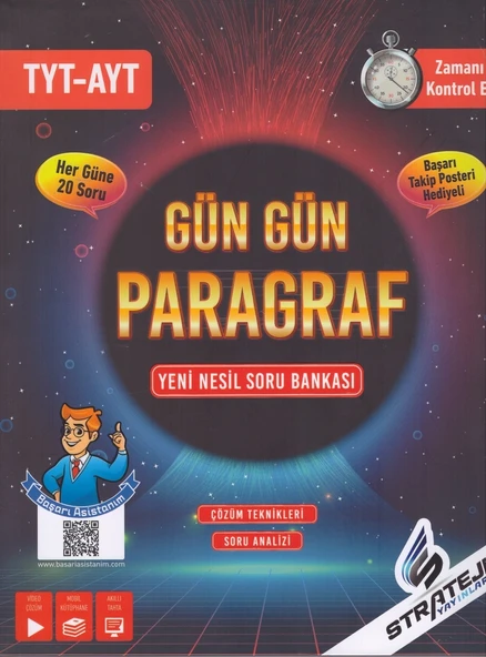 STRATEJİ TYT&AYT GÜN GÜN PARAGRAF SORU BANKASI