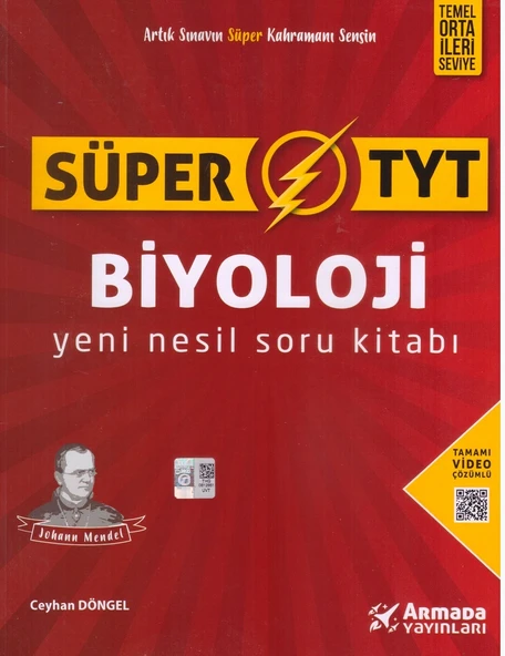 ARMADA TYT SÜPER BİYOLOJİ YENİ NESİL SORU KİTABI