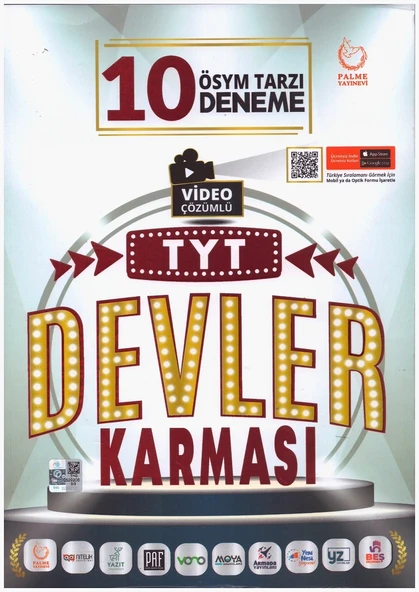 PALME TYT DEVLER KARMASI 10 DENEME SINAVI