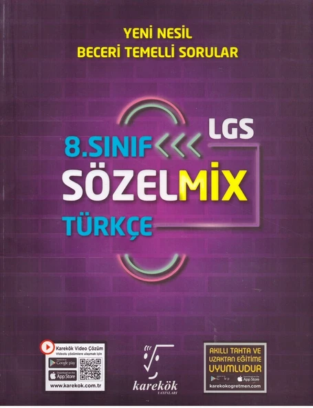 KAREKÖK 8.SINIF LGS SÖZELMİX SORU BANKASI ürün görseli