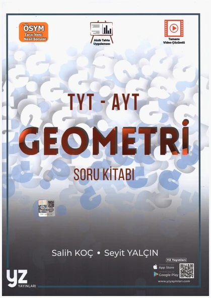YZ TYT&AYT GEOMETRİ SORU KİTABI