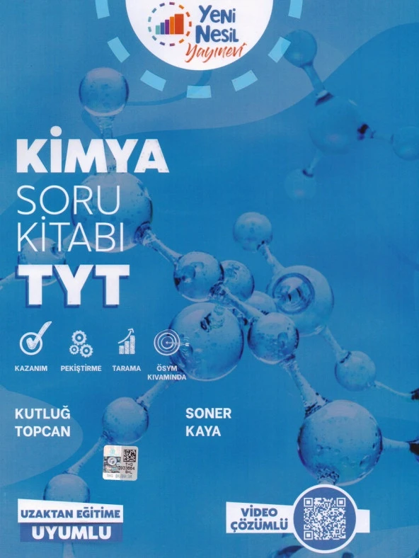 YENİ NESİL TYT KİMYA SORU KİTABI