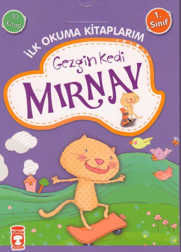 TİMAŞ GEZGİN KEDİ MIRNAV İLK OKUMA KİTAPLARIM ( 10 KİTAP ) ürün görseli