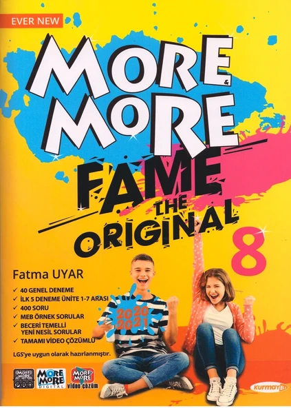 MORE MORE 8.SINIF FAME THE ORIGINAL ürün görseli