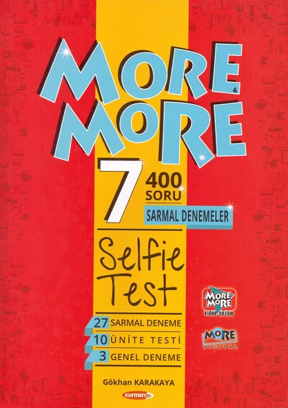 MORE MORE 7.SINIF SELFIE TEST ürün görseli