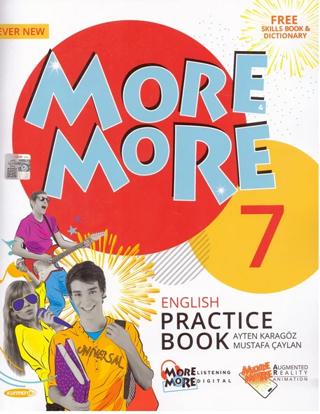 MORE MORE 7.SINIF ENGLISH PRACTICE BOOK ürün görseli 1