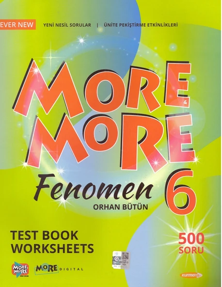 MORE MORE 6.SINIF FENOMEN TEST BOOK