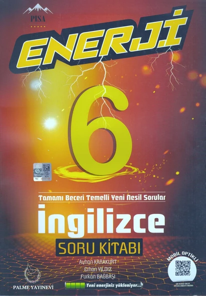 PALME 6.SINIF ENERJİ İNGİLİZCE SORU KİTABI