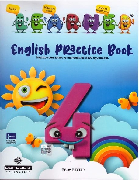 BOREALIS 4.SINIF LEARNED ENGLISH PRACTICE BOOK ürün görseli